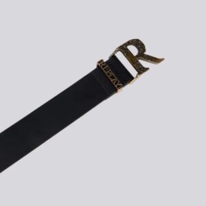 REPLAY ΖΩΝΗ ΓΥΝΑΙΚΕΙΑ ΔΕΡΜΑ ΜΑΥΡΗ AW2608.000.A0500C.0099