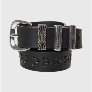 FUNKY BUDDHA ΖΩΝΗ ΓΥΝΑΙΚΕΙΑ ΜΑΥΡΟ FBL012-406-10