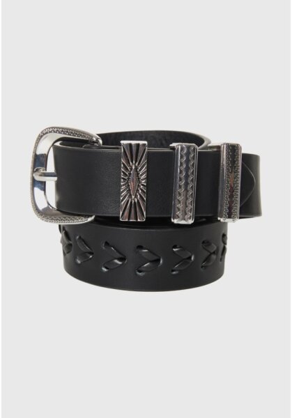 FUNKY BUDDHA ΖΩΝΗ ΓΥΝΑΙΚΕΙΑ ΜΑΥΡΟ FBL012-406-10