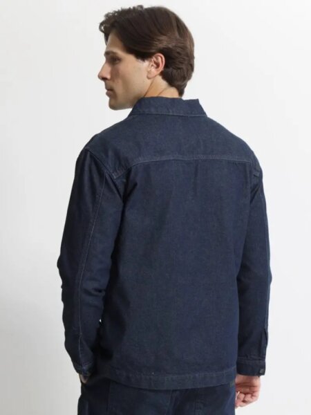 TRESOR DENIM ΠΟΥΚΑΜΙΣΟ ΑΝΔΡΙΚΟ ΜΠΛΕ MICKEL 2312 REGULAR FIT