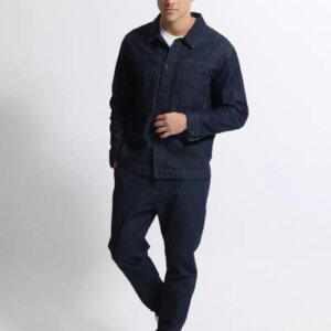 TRESOR DENIM ΠΟΥΚΑΜΙΣΟ ΑΝΔΡΙΚΟ ΜΠΛΕ MICKEL 2312 REGULAR FIT