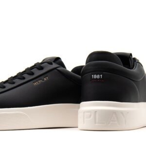 REPLAY ΠΑΠΟΥΤΣΙ SNEAKER ΑΝΔΡΙΚΟ ΜΑΥΡΟ NOTTING DOUBLE GMZ70.000.C0001L-0003