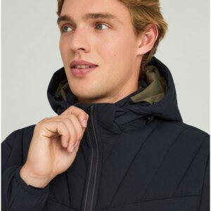 FUNKY BUDDHA JACKET ΑΝΔΡΙΚΟ ΜΠΛΕ ΣΚΟΥΡΟ FBM012-002-01 REGULAR FIT