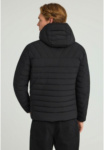 FUNKY BUDDHA JACKET ΑΝΔΡΙΚΟ ΜΑΥΡΟ FBM012-002-01 REGULAR FIT