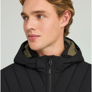 FUNKY BUDDHA JACKET ΑΝΔΡΙΚΟ ΜΑΥΡΟ FBM012-002-01 REGULAR FIT