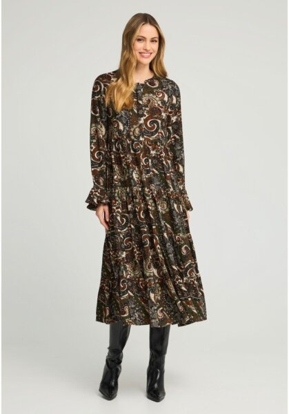 FUNKY BUDDHA ΦΟΡΕΜΑ ΒΙΣΚΟΖΗ ALL OVER PRINT FBL012-123-13 REGULAR FIT