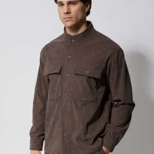 TRESOR ΠΟΥΚΑΜΙΣΟ ΚΟΤΛΕ ΑΝΔΡΙΚΟ ΚΑΦΕ 2716 QUINN REGULAR FIT