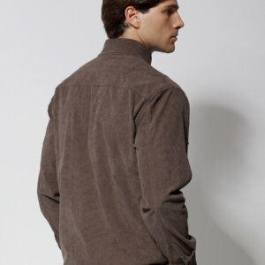 TRESOR ΠΟΥΚΑΜΙΣΟ ΚΟΤΛΕ ΑΝΔΡΙΚΟ ΚΑΦΕ 2716 QUINN REGULAR FIT