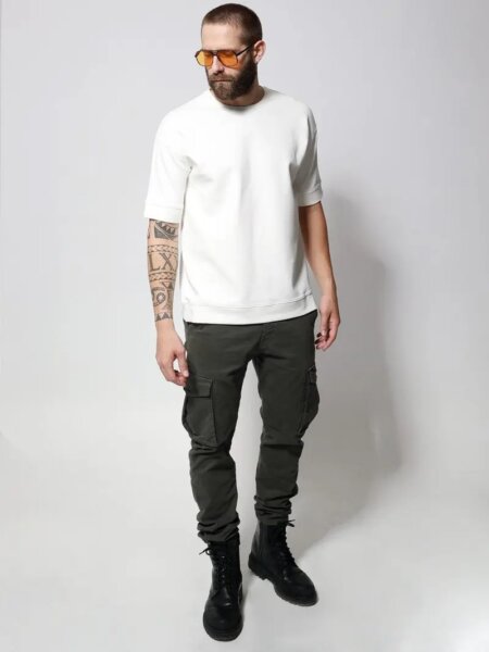 TRESOR T-SHIRT ΑΝΔΡΙΚΟ ΛΕΥΚΟ DIEGO 207094 REGULAR FIT