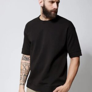 TRESOR T-SHIRT ΑΝΔΡΙΚΟ ΜΑΥΡΟ DIEGO 207094 REGULAR FIT