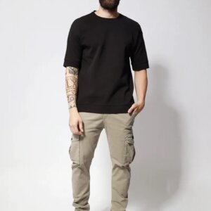 TRESOR T-SHIRT ΑΝΔΡΙΚΟ ΜΑΥΡΟ DIEGO 207094 REGULAR FIT