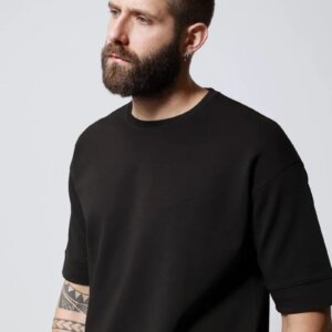 TRESOR T-SHIRT ΑΝΔΡΙΚΟ ΜΑΥΡΟ DIEGO 207094 REGULAR FIT