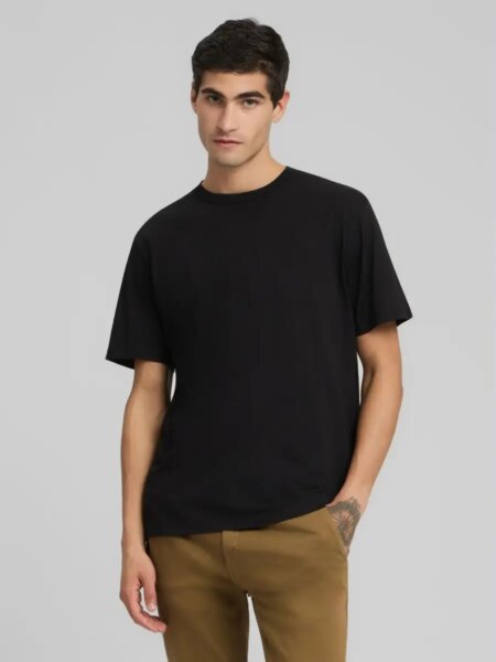 REPLAY T-SHIRT ΑΝΔΡΙΚΟ ΜΑΥΡΟ M3097.000.2660.098 REGULAR FIT
