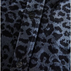 FUNKY BUDDHA ΠΟΥΚΑΜΙΣΟ ΒΕΛΟΥΤΕ ΓΥΝΑΙΚΕΙΟ ΛΕΟΠΑΡ ANTHRACITE FBL012-125-05 REGULAR FIT