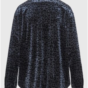 FUNKY BUDDHA ΠΟΥΚΑΜΙΣΟ ΒΕΛΟΥΤΕ ΓΥΝΑΙΚΕΙΟ ΛΕΟΠΑΡ ANTHRACITE FBL012-125-05 REGULAR FIT