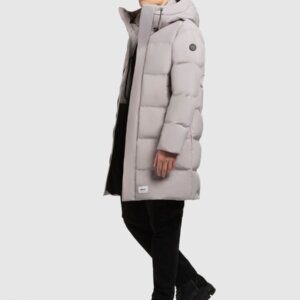 KHUJO JACKET ΑΝΔΡΙΚΟ ΜΑΚΡΥ OFF WHITE STANK3 2009CO253 219-BLI-GRY REGULAR FIT