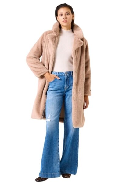 GARCIA ΓΟΥΝΑ ΓΥΝΑΙΚΕΙΑ ΚΑΦΕ GJ500913-9067 LIGHT CAMEL REGULAR FIT