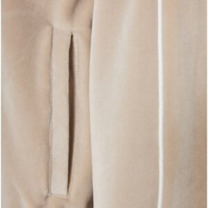FUNKY BUDDHA ΖΑΚΕΤΑ ΓΥΝΑΙΚΕΙΑ ΒΕΛΟΥΤΕ ΕΚΡΟΥ-GREIGE FBL012-102-06 REGULAR FIT