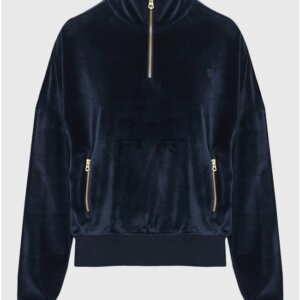 FUNKY BUDDHA ΦΟΥΤΕΡ ΓΥΝΑΙΚΕΙO ΒΕΛΟΥΤΕ ΜΠΛΕ-MIDNIGHT BLUE FBL012-101-06 REGULAR FIT