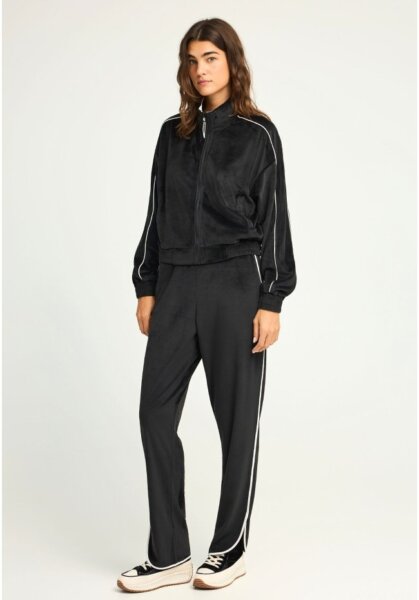FUNKY BUDDHA ΠΑΝΤΕΛΟΝΙ ΒΕΛΟΥΤΕ ΓΥΝΑΙΚΕΙΟ ΜΑΥΡΟ FBL012-102-02 REGULAR FIT