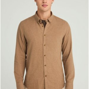 FUNKY BUDDHA ΠΟΥΚΑΜΙΣΟ ΑΝΔΡΙΚΟ ΜΠΕΖ FBM012-046-05 REGULAR FIT