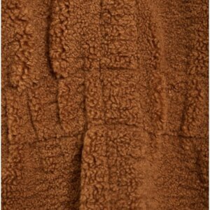 FUNKY BUDDHA ΠΑΛΤΟ TEDDY ΜΕ ΚΟΝΤΟ ΜΑΝΙΚΙ ΓΥΝΑΙΚΕΙΟ ΚΑΦΕ FBL012-138-01 REGULAR FIT