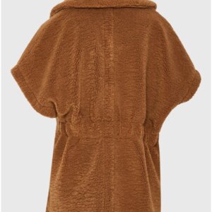 FUNKY BUDDHA ΠΑΛΤΟ TEDDY ΜΕ ΚΟΝΤΟ ΜΑΝΙΚΙ ΓΥΝΑΙΚΕΙΟ ΚΑΦΕ FBL012-138-01 REGULAR FIT