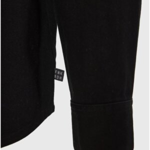 FUNKY BUDDHA ΠΟΥΚΑΜΙΣΟ DENIM ΑΝΔΡΙΚΟ ΜΑΥΡΟ FBM012-080-05 REGULAR FIT