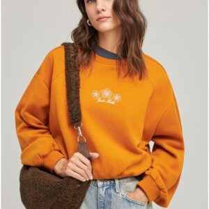 FUNKY BUDDHA ΦΟΥΤΕΡ ΜΕ ΚΕΝΤΗΜΑ ΓΥΝΑΙΚΕΙΟ RUSTIC CARAMEL FBL012-111-06 REGULAR FIT