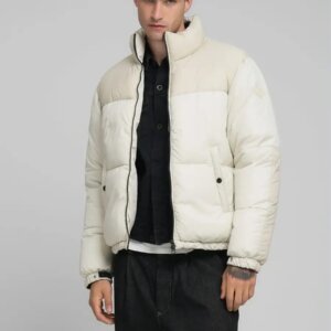 REPLAY JACKET ΑΝΔΡΙΚΟ OFF WHITE M8481.000.85312.411 REGULAR FIT