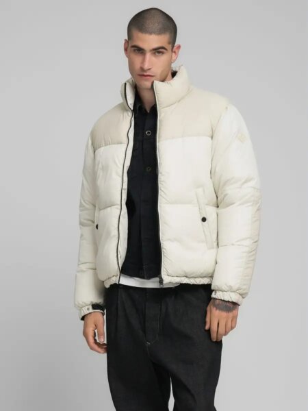 REPLAY ZACKET ΑΝΔΡΙΚΟ OFF WHITE M8481.000.85312.411 REGULAR FIT