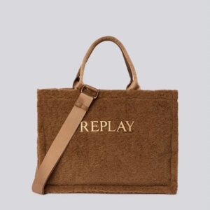 REPLAY ΤΣΑΝΤΑ TOTE ΓΥΝΑΙΚΕΙΑ ΚΑΦΕ FW3815.000.A1002A.0203