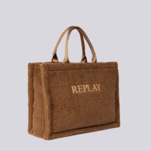 REPLAY ΤΣΑΝΤΑ TOTE ΓΥΝΑΙΚΕΙΑ ΚΑΦΕ FW3815.000.A1002A.0203