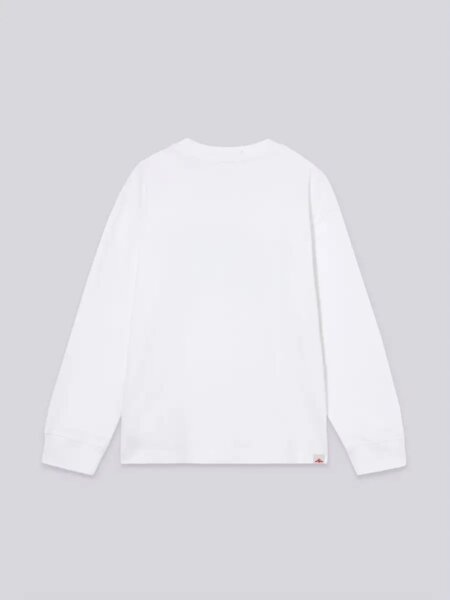 REPLAY T-SHIRT ΜΑΚΡΥΜΑΝΙΚΟ ΠΑΙΔΙΚΟ ΛΕΥΚΟ SB7125.051.23700.001 REGULAR FIT
