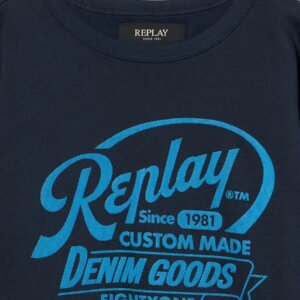 REPLAY ΦΟΥΤΕΡ ΠΑΙΔΙΚΟ ΜΠΛΕ SB2064.059.23830.782 REGULAR FIT