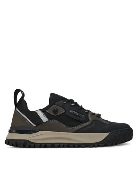 REPLAY SNEAKER ΑΝΔΡΙΚΟ ΜΑΥΡΟ BLIX GMSF7.000.C0001T-0003 BLACK