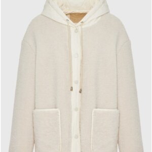 FUNKY BUDDHA JACKET TEDDY ΓΥΝΑΙΚΕΙΟ ΕΚΡΟΥ FBL012-136-01 REGULAR FIT