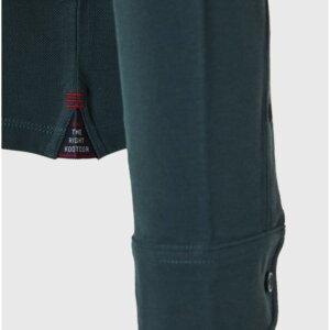 FUNKY BUDDHA POLO ΜΑΚΡΥΜΑΝΙΚΟ ΑΝΔΡΙΚΟ ΠΡΑΣΙΝΟ FBM012-001-11 REGULAR FIT