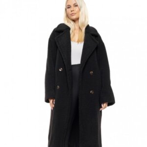 BISTON JACKET TEDDY ΓΥΝΑΙΚΕΙΟ ΜΑΥΡΟ 54-101-038 REGULAR FIT