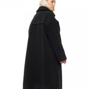 BISTON JACKET TEDDY ΓΥΝΑΙΚΕΙΟ ΜΑΥΡΟ 54-101-038 REGULAR FIT