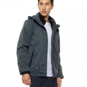 BISTON JACKET ΜΕ ΖΑΚΕΤΑ FLEECE ΕΣΩΤΕΡΙΚΑ ΑΝΔΡΙΚΟ ΠΡΑΣΙΝΟ 54-201-051 REGULAR FIT