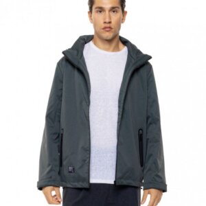 BISTON JACKET ΜΕ ΖΑΚΕΤΑ FLEECE ΕΣΩΤΕΡΙΚΑ ΑΝΔΡΙΚΟ ΠΡΑΣΙΝΟ 54-201-051 REGULAR FIT