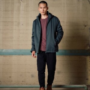 BISTON JACKET ΜΕ ΖΑΚΕΤΑ FLEECE ΕΣΩΤΕΡΙΚΑ ΑΝΔΡΙΚΟ ΠΡΑΣΙΝΟ 54-201-051 REGULAR FIT