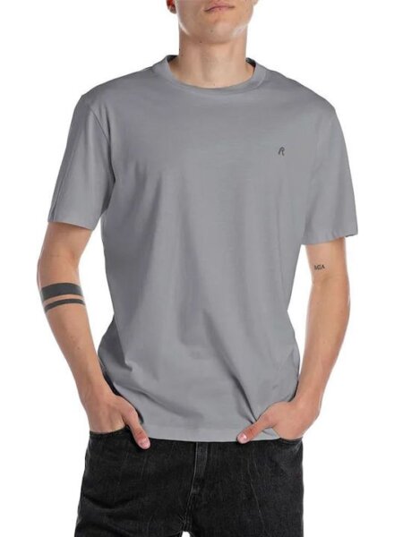 REPLAY T-SHIRT ΓΚΡΙ ΑΝΤΡΙΚΟ M3097.000.2660.093 REGULAR FIT