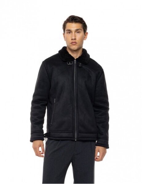 SPLENDID JACKET ΜΟΥΤΟΝ ΜΑΥΡΟ ΑΝΤΡΙΚΟ 54-201-105 REGULAR FIT