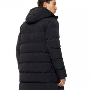 BISTON JACKET MIDI ΜΑΥΡΟ ΑΝΤΡΙΚΟ 54-201-100 REGULAR FIT