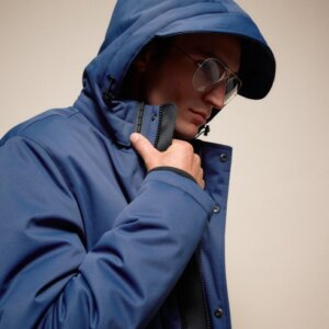 SPLENDID JACKET MIDI ΜΠΛΕ-INDIGO ΑΝΤΡΙΚΟ 54-201-057 REGULAR FIT
