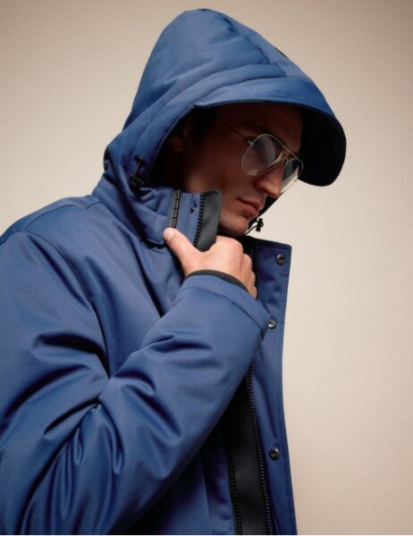 SPLENDID JACKET MIDI ΜΠΛΕ-INDIGO ΑΝΤΡΙΚΟ 54-201-057 REGULAR FIT