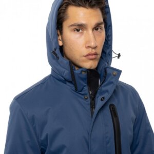 SPLENDID JACKET MIDI ΜΠΛΕ-INDIGO ΑΝΤΡΙΚΟ 54-201-057 REGULAR FIT