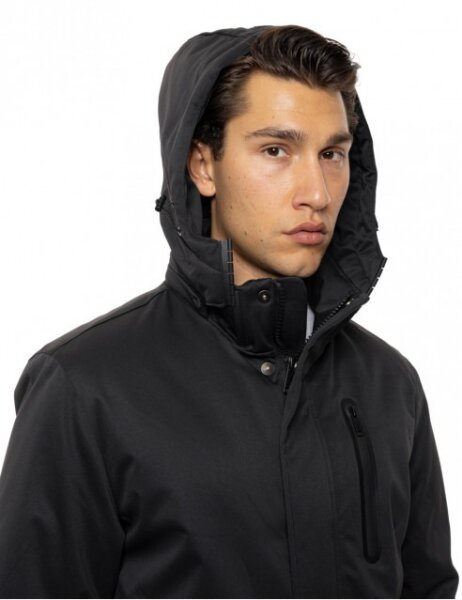 SPLENDID JACKET MIDI ΜΑΥΡΟ ΑΝΤΡΙΚΟ 54-201-057 REGULAR FIT